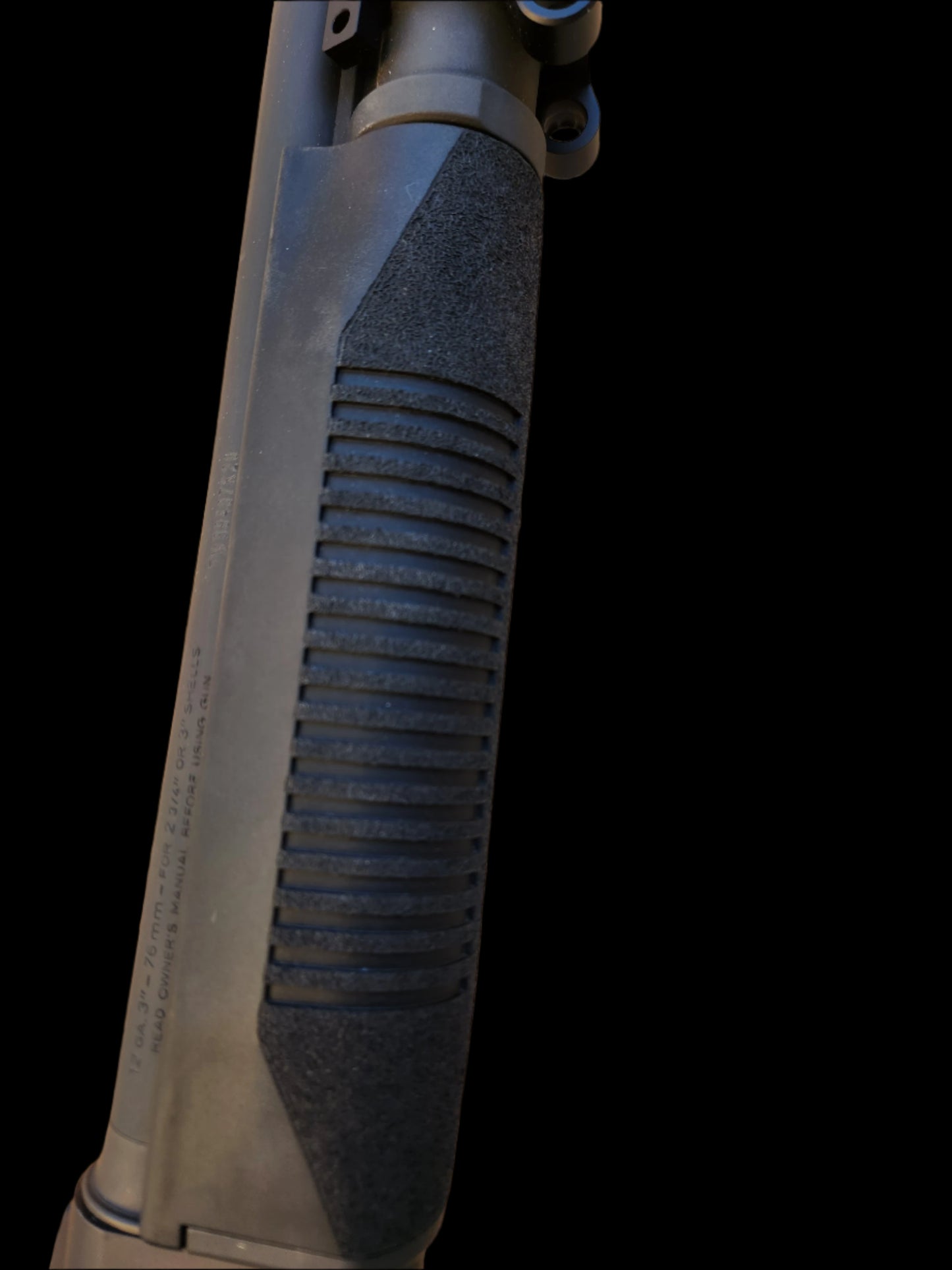 Benelli M4 - Forearm Stippling