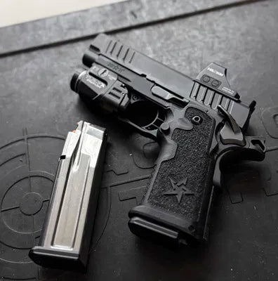 Customer firearm stippling project by Singuard Solutions