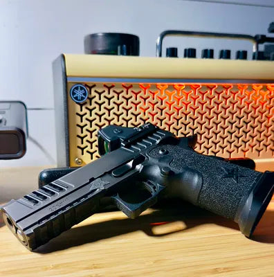 Customer firearm stippling project by Singuard Solutions