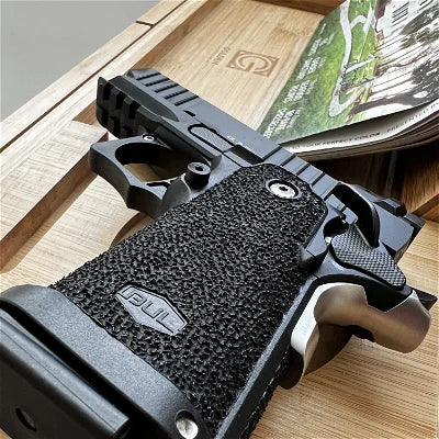 Customer firearm stippling project by Singuard Solutions