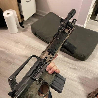 Customer firearm stippling project by Singuard Solutions
