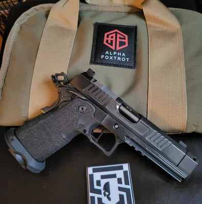 Customer firearm stippling project by Singuard Solutions