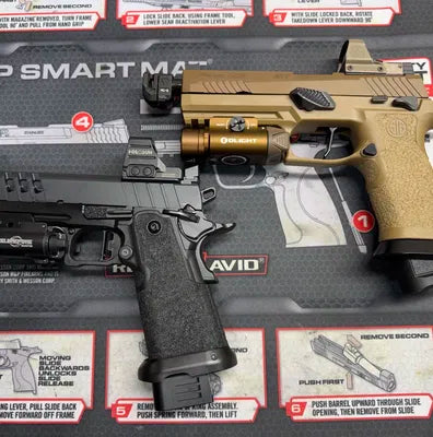 Customer firearm stippling project by Singuard Solutions
