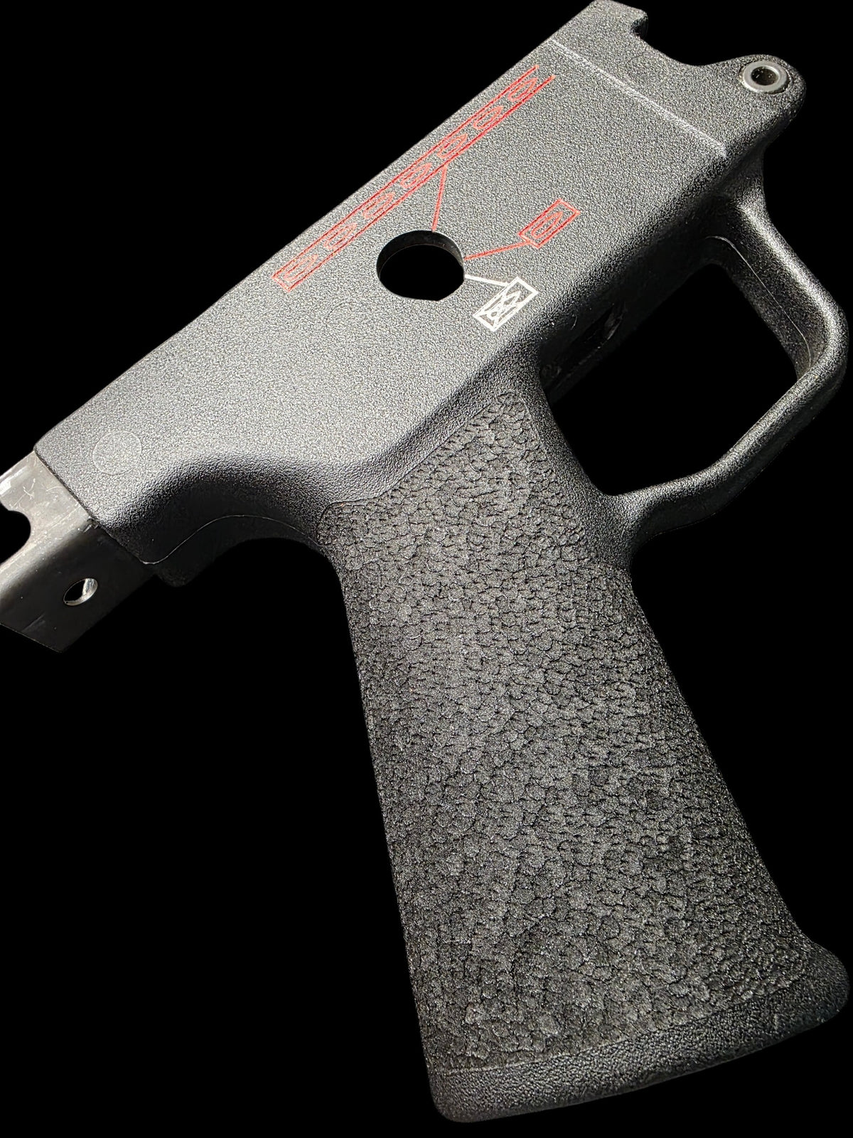 HK SP5 Grip Stippling