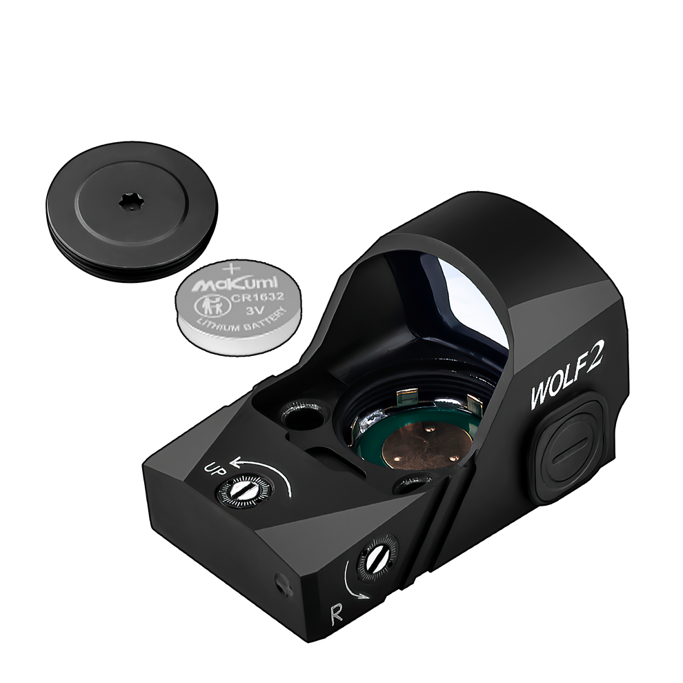 Cyelee WOLF2, Red 3 MOA Dot & 64 MOA Circle, For RMR/407C/507C Footprint