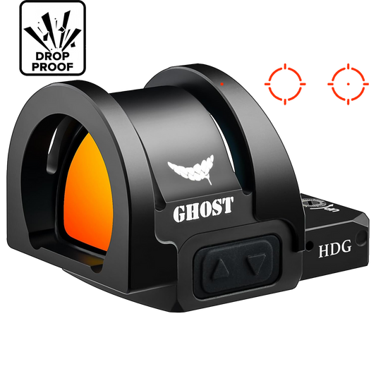 Cyelee Ghost HDG, Red 2 MOA Dot & 26 MOA Circle, For RMR/407C/507C Footprint