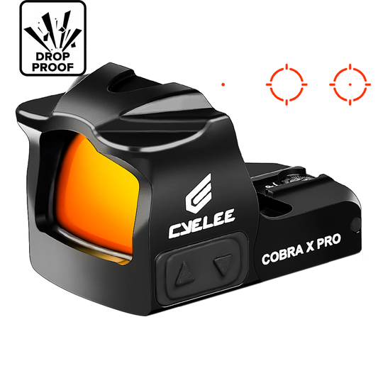 Cyelee Cobra X Pro, Red 2 MOA Dot & 26 MOA Circle, For Doctor Footprint